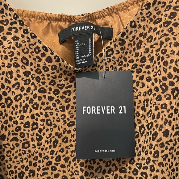 Forever 21 Cheetah Print Dress - Picture 2 of 5